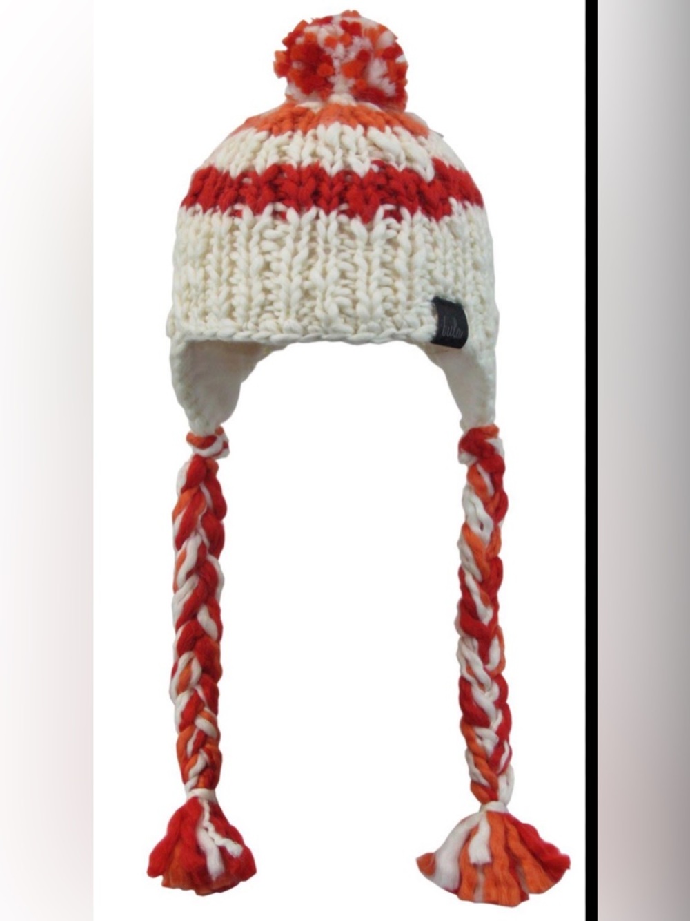 Bula Women's Cable Knit Wool Blend Poly Lined Ear Flap